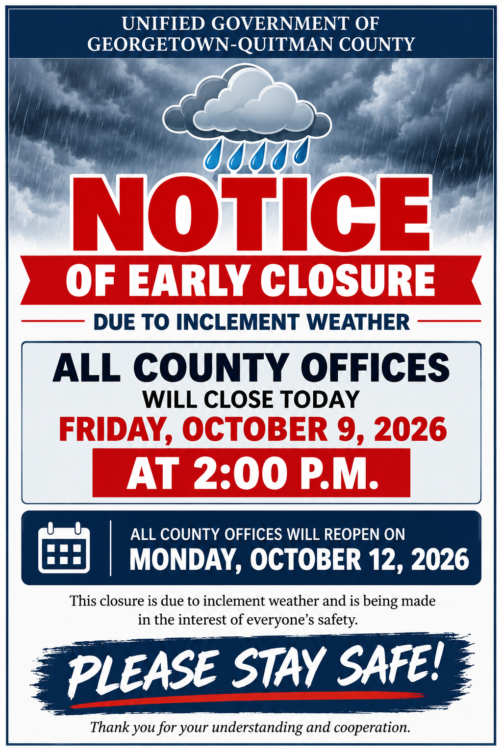 weather notice